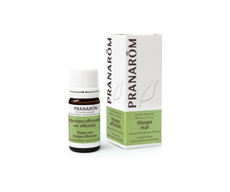 Aceite Esencial de Hisopo Real 5 ml de aceite esencial Pranarom