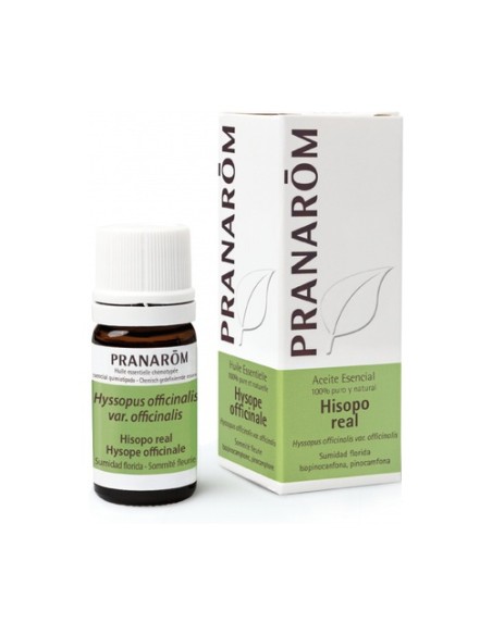 Aceite Esencial de Hisopo Real 5 ml de aceite esencial Pranarom