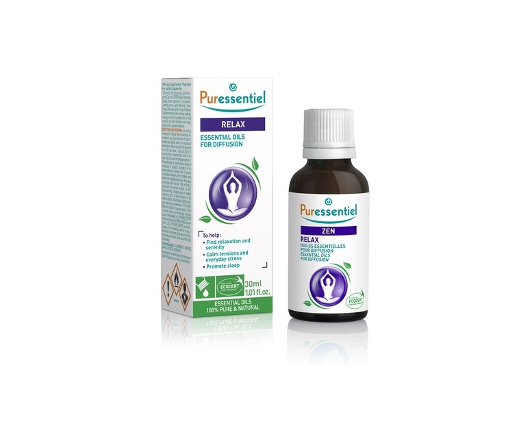 Aceite esencial zen para difusión 30 ml Puressentiel