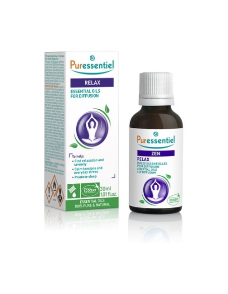 Aceite esencial zen para difusión 30 ml Puressentiel
