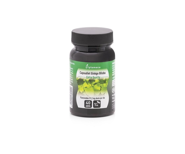 Capsudiet Ginkgo Biloba 40 cápsulas vegetales Plameca