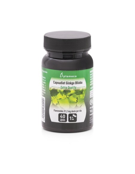 Capsudiet Ginkgo Biloba 40 cápsulas vegetales Plameca