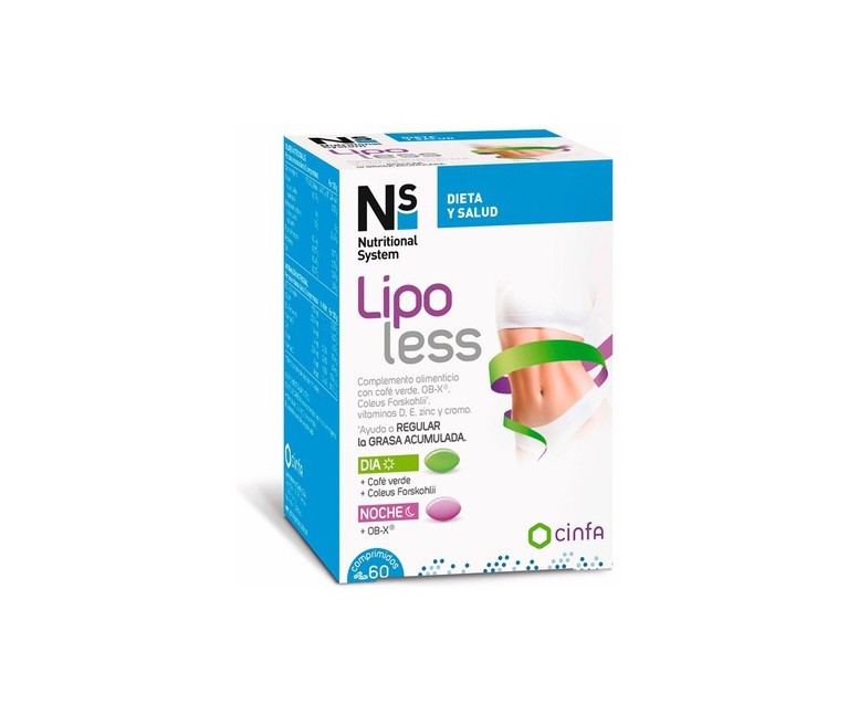 LipoLess 60 comprimidos Nutritional System