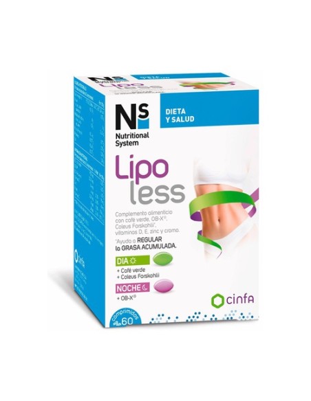 LipoLess 60 comprimidos Nutritional System
