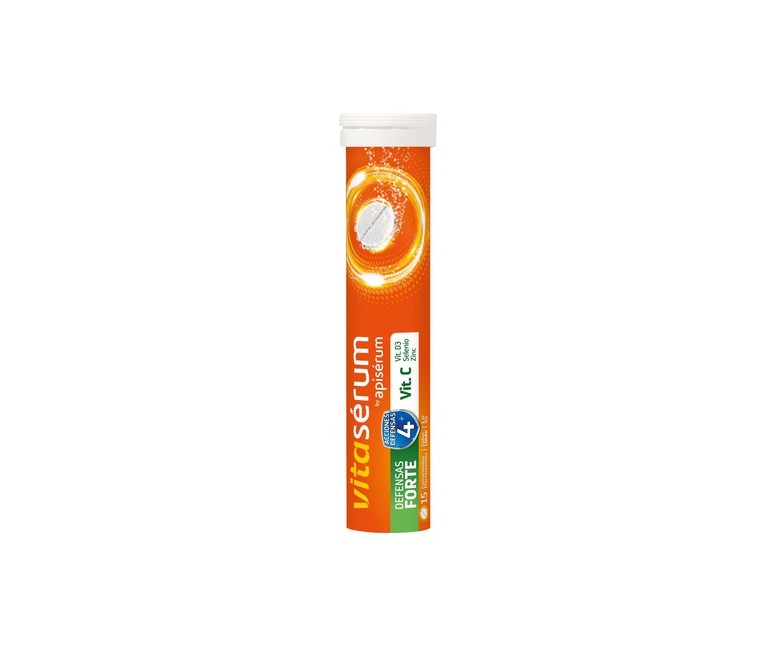 Vitaserum Defensas Forte 15 tabletas efervescentes Apiserum