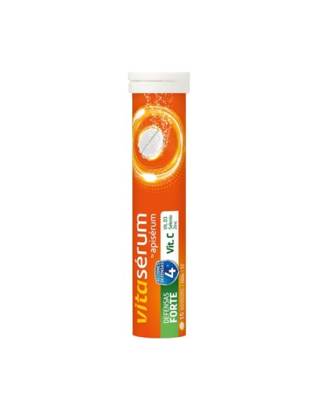 Vitaserum Defensas Forte 15 tabletas efervescentes Apiserum