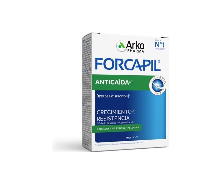 Forcapil Anti-Caída Del Cabello 30 comprimidos Arkopharma