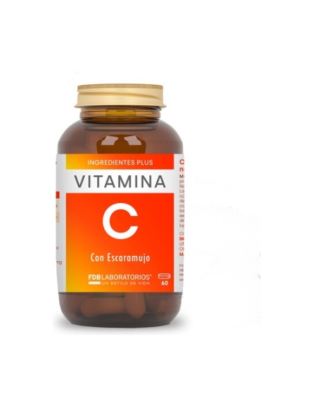 Vitamina C con escaramujo 1000 mg 60 comprimidos FDB LABORATORIOS