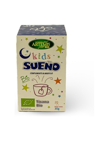 Tisana Kids sueño Eco 20 bolsitas infusoras Artemis