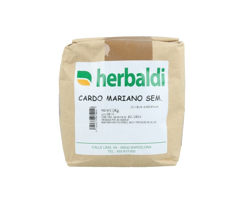 Hierba Cardo Mariano Semillas 1 kg La flor del Pirineo
