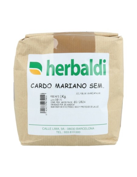 Hierba Cardo Mariano Semillas 1 kg La flor del Pirineo