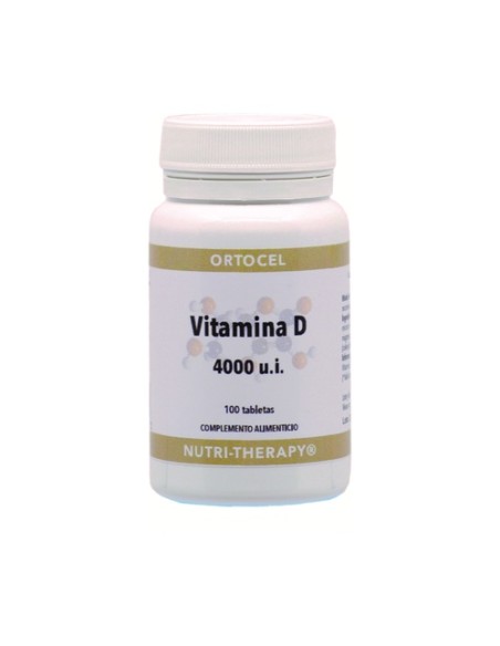 Vitamina D 100 tabletas Ortocel Nutri Therapy