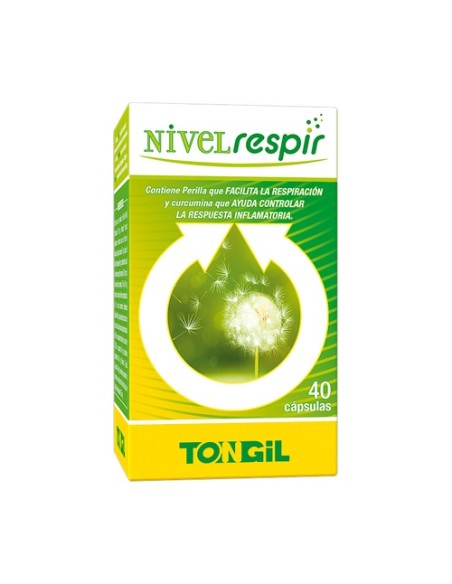 Nivelrespir 40 cápsulas de 730mg Tongil