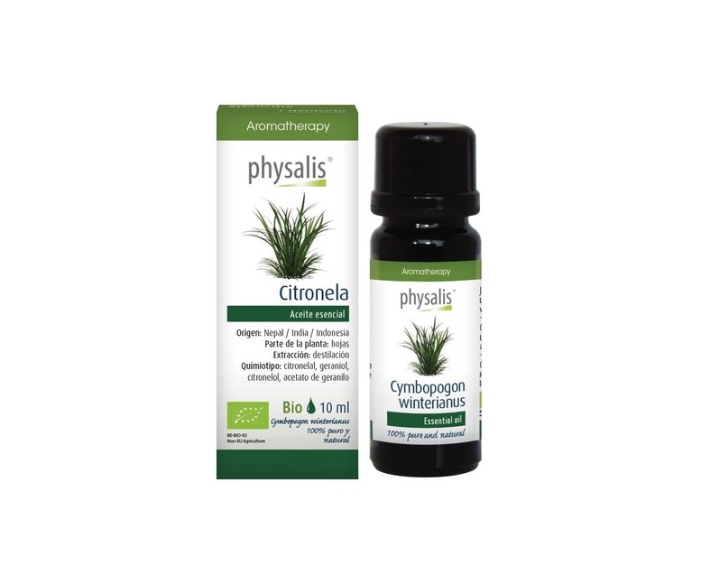 Esencia Citronela 10 ml Physalis