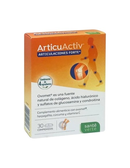Articuactiv articulaciones forte 30 comprimidos Sante Verte