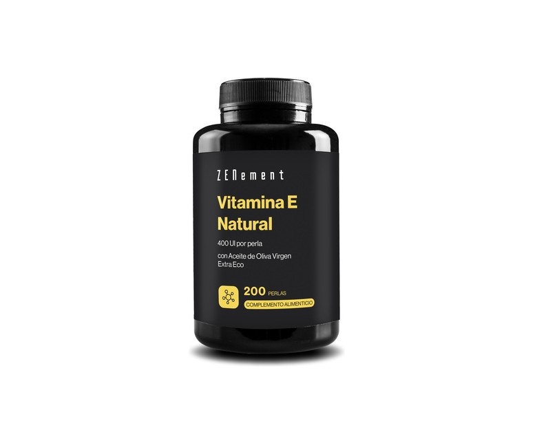 Vitamina E Natural 200 perlas Zenement
