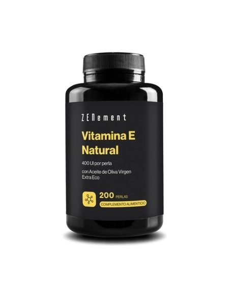 Vitamina E Natural 200 perlas Zenement