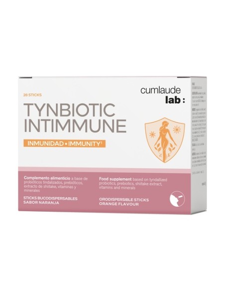 Tynbiotic intimmune (inmunidad) 28 sticks de 1.5g (Naranja) Cumlaude Lab
