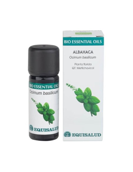 Aceite Esencial de Albahaca Bio 10 ml Equisalud