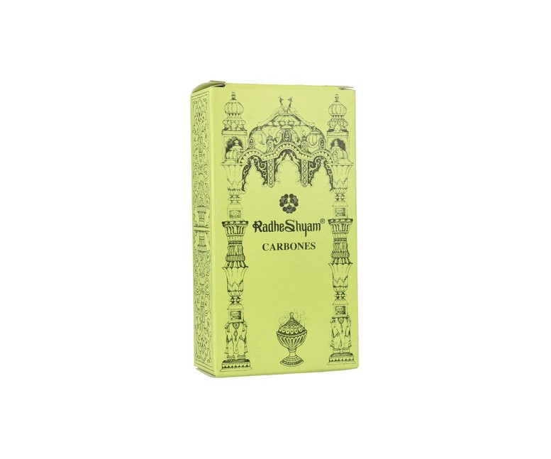 Carbones 20 unidades Radhe Shyam