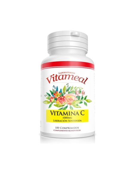 Vitamina C Liberación Sostenida 100 comprimidos de 1000mg Vitameal