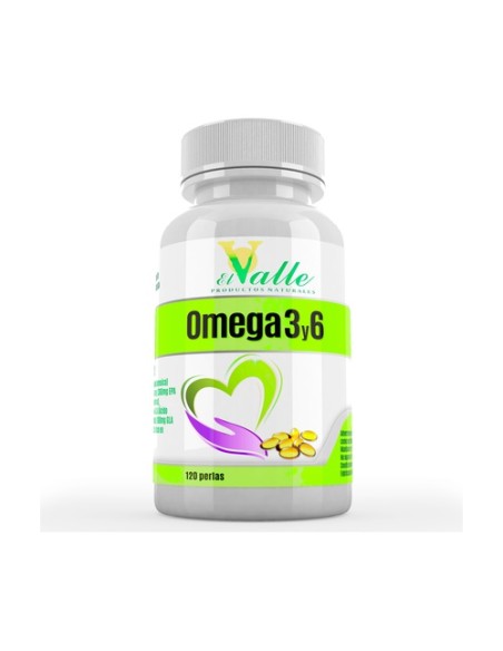 Omega 3 y Omega 6 120 perlas El Valle