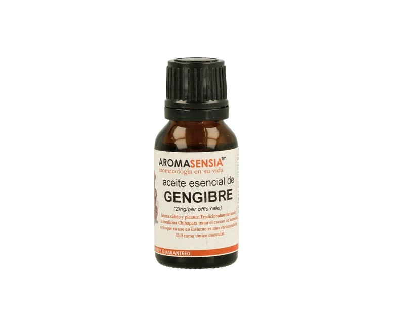 Aceite esencial de jengibre 15 ml Aromasensia