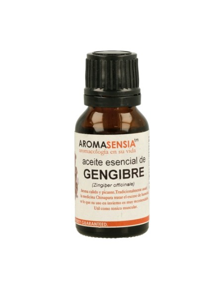 Aceite esencial de jengibre 15 ml Aromasensia