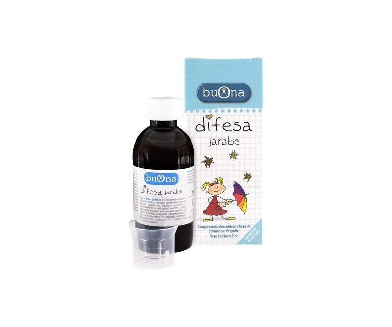 Buona difesa jarabe sistema inmune 150 ml (Fresa) Buona