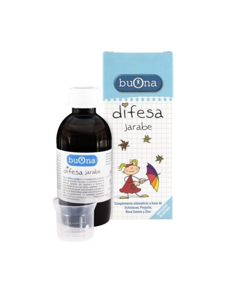 Buona difesa jarabe sistema inmune 150 ml (Fresa) Buona