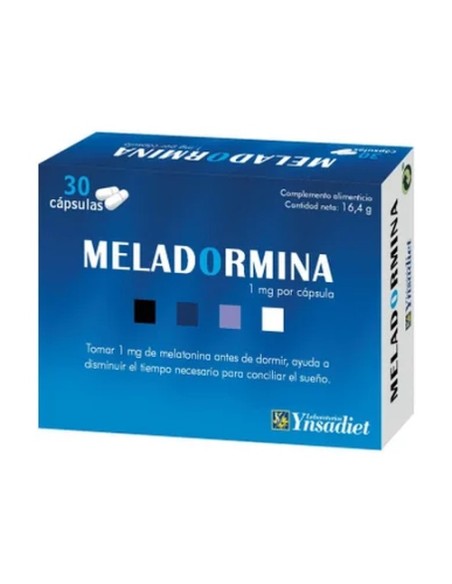 Meladormina 30 cápsulas de 545mg Ynsadiet