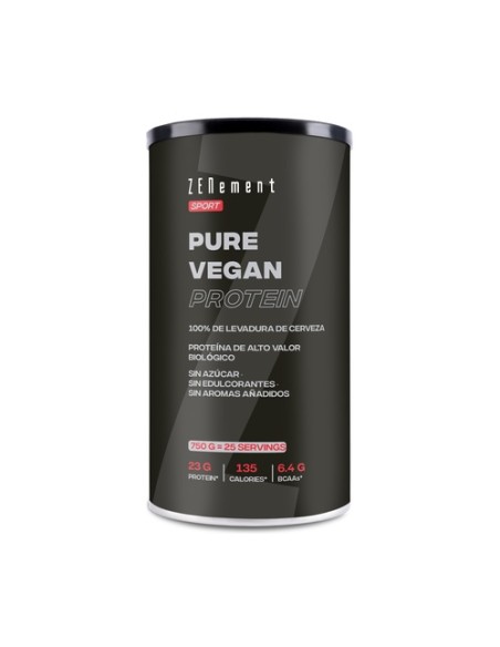 Proteína vegana pura 750 g de polvo Zenement