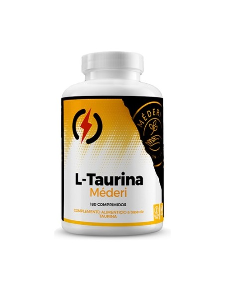 L-Taurina 180 comprimidos de 1520mg Méderi