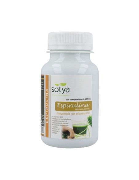 Espirulina 312mg 200 comprimidos Sotya