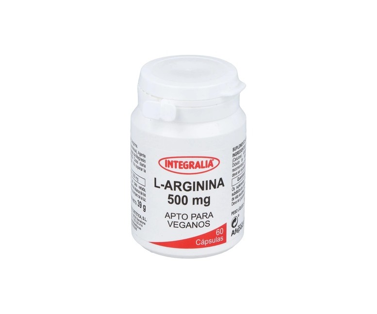 L-Arginina 500mg 60 cápsulas Integralia