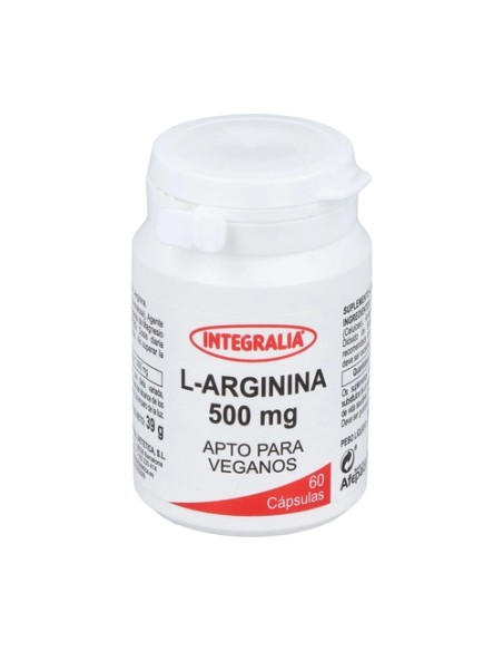 L-Arginina 500mg 60 cápsulas Integralia