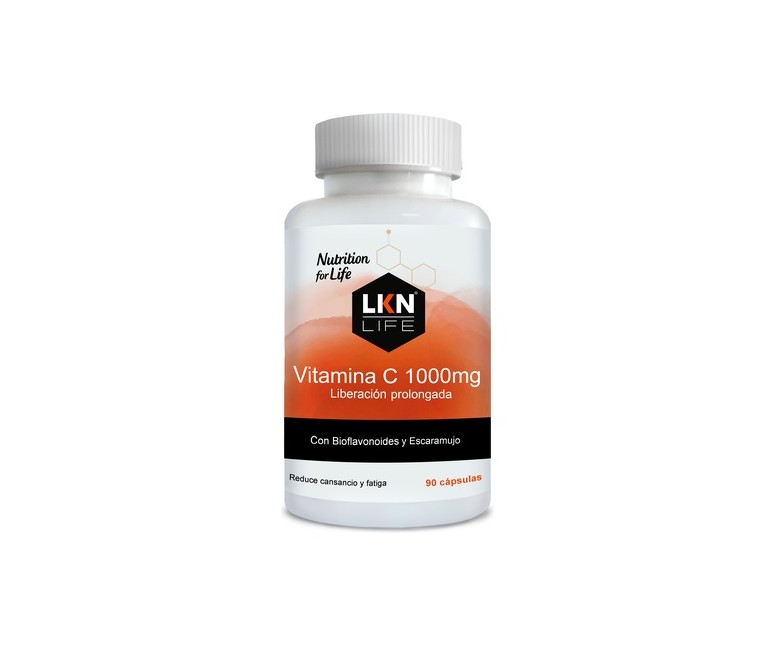Vitamina C 1000mg liberación prolongada 90 cápsulas Lkn