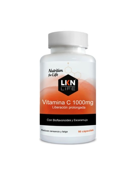 Vitamina C 1000mg liberación prolongada 90 cápsulas Lkn