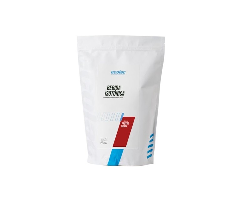 Bebida isotónica frutos rojos 1,4 kg de polvo (Frutos rojos) Ecolac