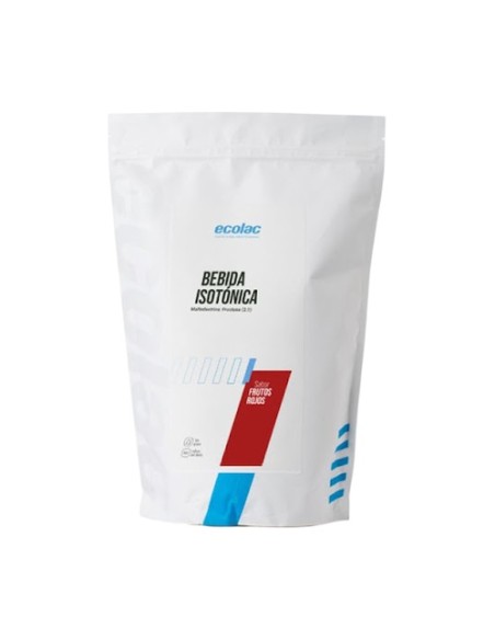 Bebida isotónica frutos rojos 1,4 kg de polvo (Frutos rojos) Ecolac