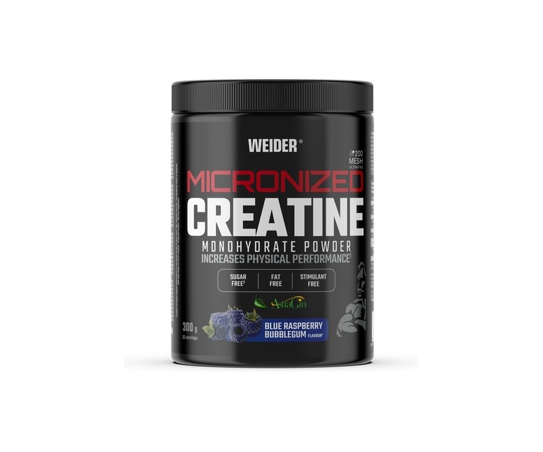 Creatina 200 mesh blueraspberry 300 g de polvo (Frambuesa) Weider
