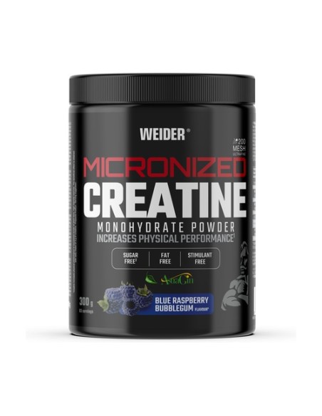 Creatina 200 mesh blueraspberry 300 g de polvo (Frambuesa) Weider