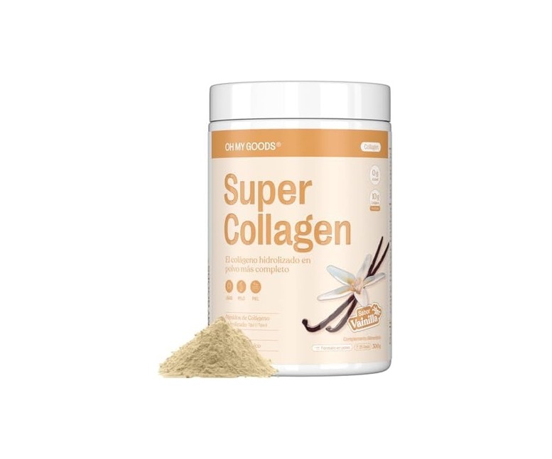 Super Collagen vainilla 300 g de polvo (Vainilla) OhMyGoods