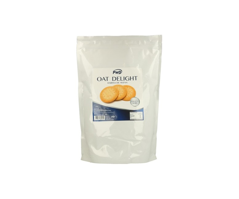 Oat Delight Harina de avena sabor galleta María 1,5 kg (Galleta) Pwd