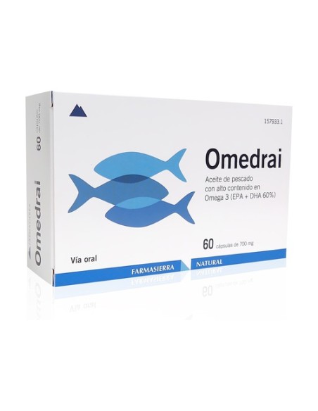Omedrai 60 cápsulas de 700mg Farmasierra