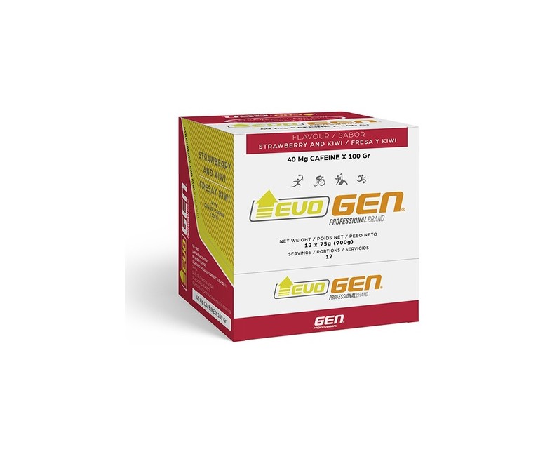 Evogen fresa-kiwi 12 sobres de 75 ml Gen Professional