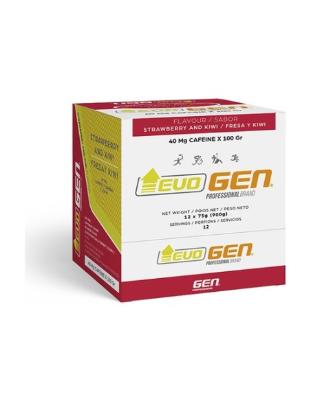 Evogen fresa-kiwi 12 sobres de 75 ml Gen Professional