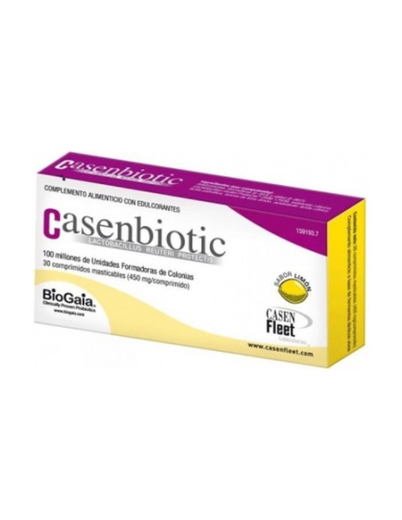 Casenbiotic Sabor Limón 30 comprimidos (Limón) Casen Recordati