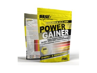 Ganador de masa muscular Power Gainer brownie