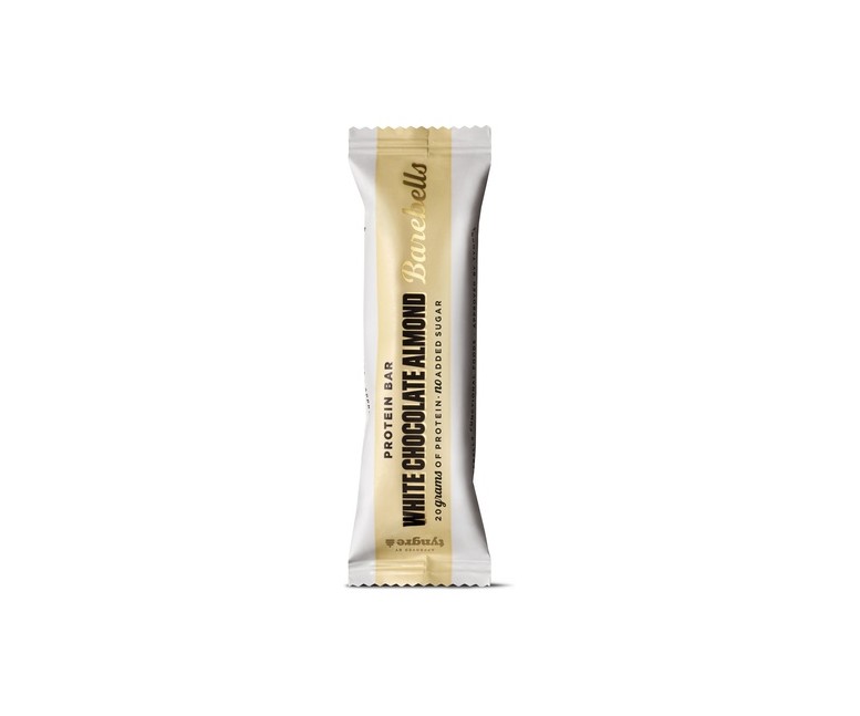Barrita chocolate blanco con almendras 55 g (Almendra) Barebells